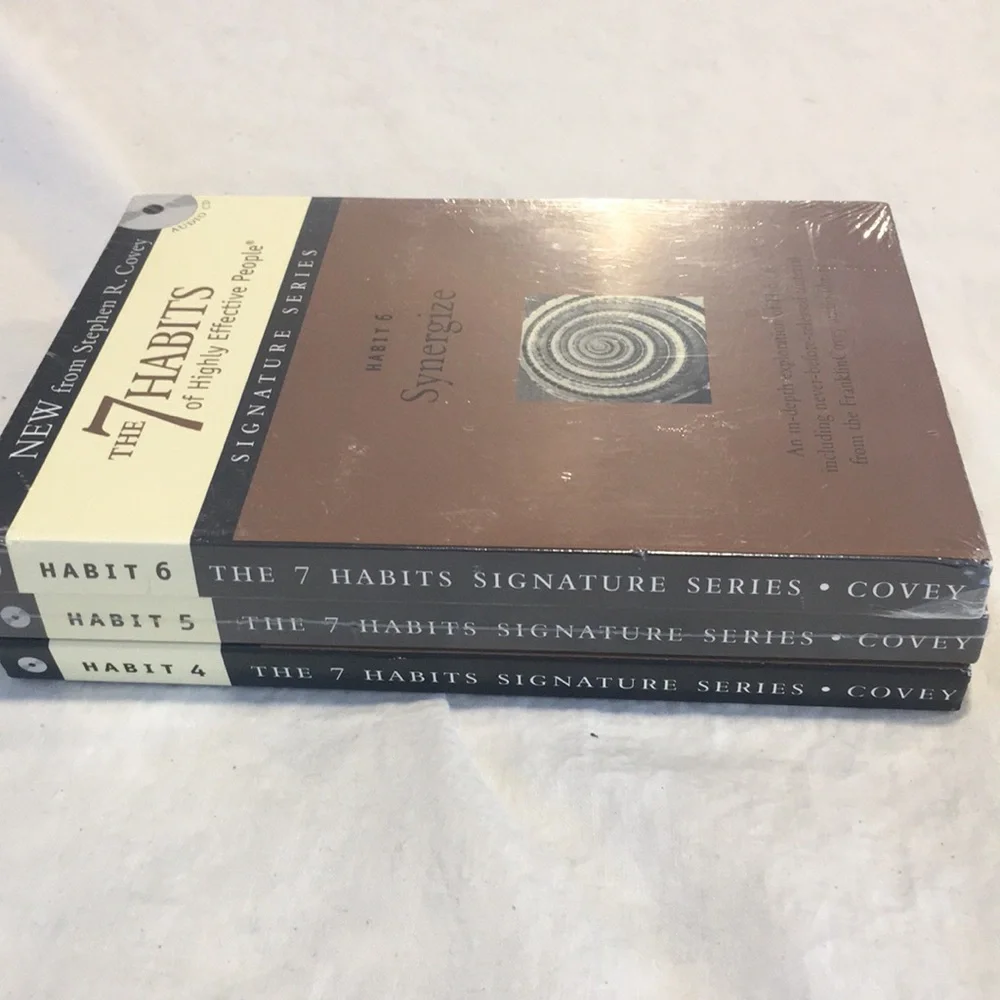 Stephen R Covey 7 Habits of Highly effective People Audio CDs Habits 4-5 & 6 NEW - Picture 6 of 9